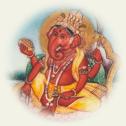 Ganesha medaljong