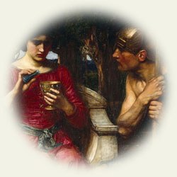 Medea och Jason målning
