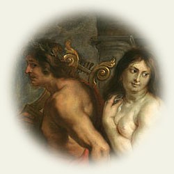Orfeus och Eurydike målning